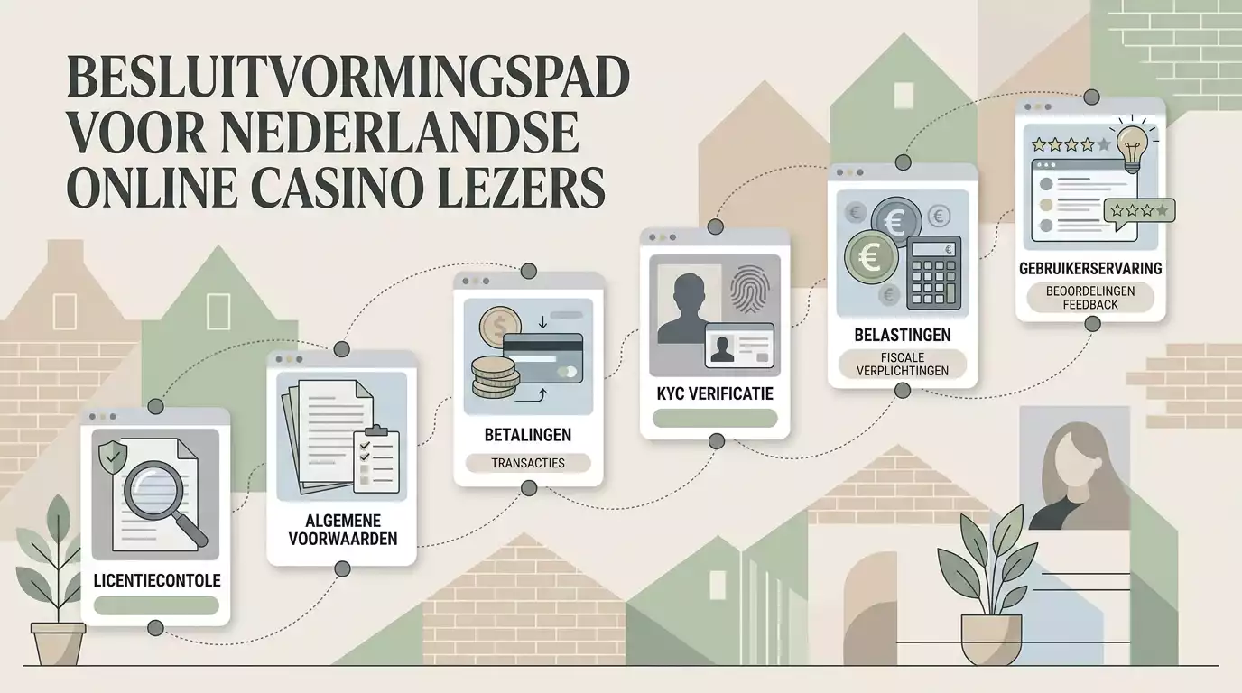 Nederlandse beslisroute voor Voltslot met stopmomenten en controlepunten